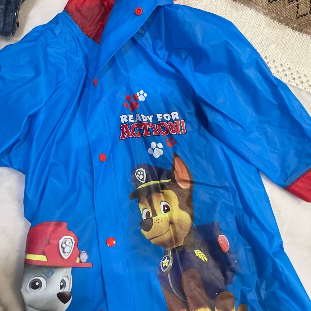 Blue Paw Patrol Raincoat